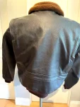 Flying Tigers Goatskin G-1 Black Leather Flight Jacket