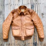Horsehide Classic A-2 Brown Leather Flight Jacket