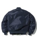 Intermediate Ma-1 Grey And Navy Blue Reversible Flight Jacket