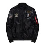 Ma 1 Black Flight Bomber Jacket