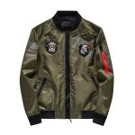 Ma 1 Khaki Flight Bomber Jacket