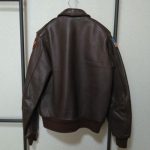 Military Aero A-2 Brown Leather Flight Jacket