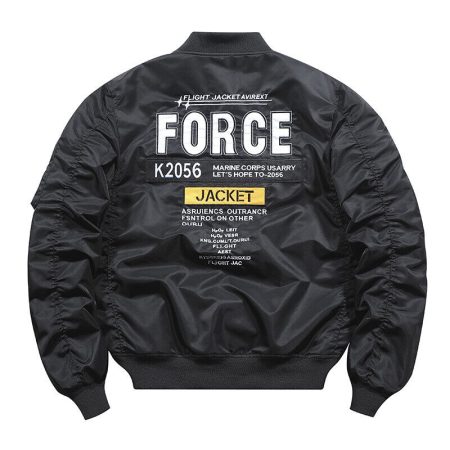 Military Ma-1 Navy Blue Bomber Flight Jacket.