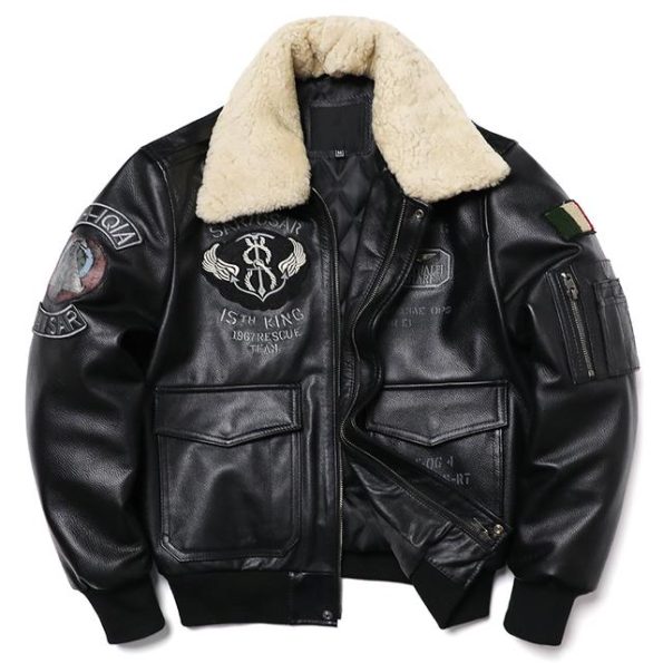 New Air Force Black Flight Jacket