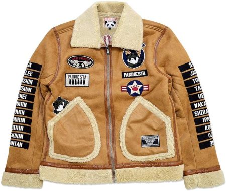 Pandiesta Ueno Air Base B-3 Military Flight Brown Jacket