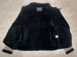 Represent B-3 Brown And Black Shearling Flight Leather Jacket