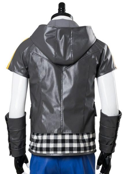 Riku Kingdom Hearts 3 Black Leather Vest.