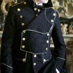 Soldier Bonaparte Military Leather Parade Jacket