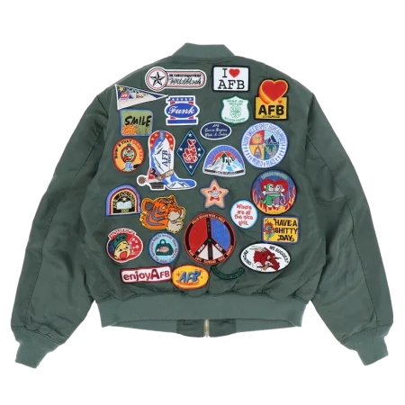 Star Vintage Ma-1 AFB Khaki Jacket.