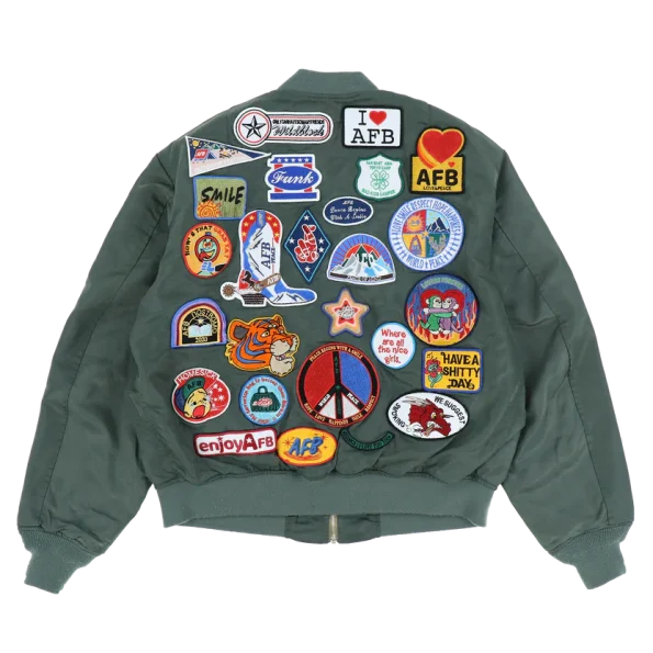 Star Vintage Ma-1 AFB Khaki Jacket.