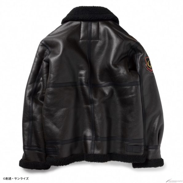 Strict-g Alpha B-3 Amuro Ray Black Flight Jacket