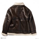 Strict-g Alpha B-3 Amuro Ray Brown Leather Flight Jacket