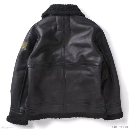 Strict-g Alpha B-3 Red Comet Black Leather Flight Jacket.