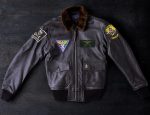 The Movie Version Tomcat Black Leather G-1 Flight Jacket