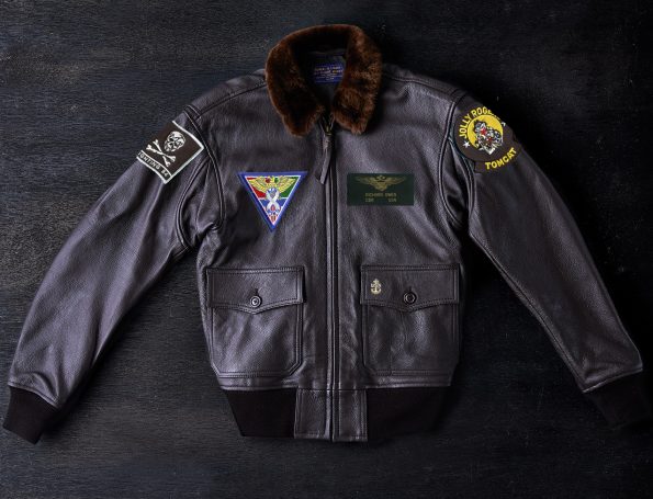 The Movie Version Tomcat Black Leather G-1 Flight Jacket