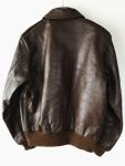 The Real Mccoy’s 20th Annversary A-2 Brown Leather Jacket