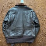 The Real Mccoy’s G-1 Brown Leather Flight Bomber Jacket