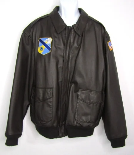 U.s Air Force A2 Leather Flight Bomber Jacket