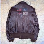 USAF Korean War A2 Blood Chit Painted Jacket