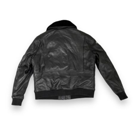 Unlimited Fashion A-2 Black Flight Jacket With Patches.