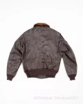 Vietnam G-1 Bulldogs Brown Leather Flight Jacket