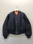 Vintage Alpha Industries Leather Patches Ma-1 Flight Jacket