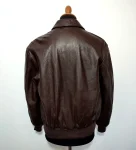 Vintage Cooper Us Airforce A-2 Brown Leather Jacket