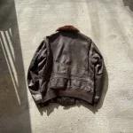 Vintage G-1 Brown Leather Flight Jacket