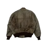 Vintage Siricco Military A-2 Flight Topgun Leather Jacket