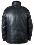М-65 Sniper Men`s Black Leather Field Jacket