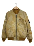 Avirex Stencil Ma-1 Polyester Flight Jacket