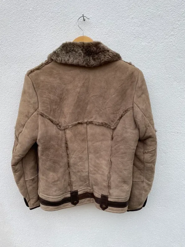 B-3 Military Ww2 Tan Sherpa Jacket.