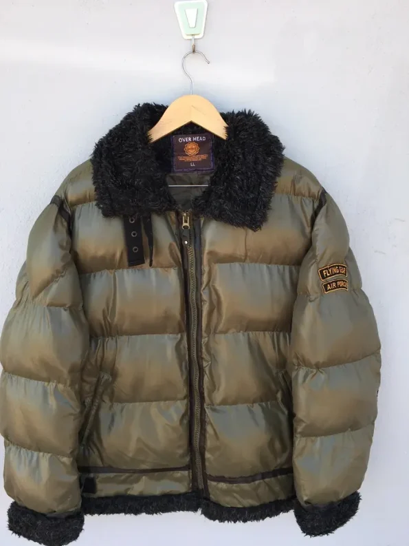 B-3 Type Flying Gear Air Force Green Puffer Jacket