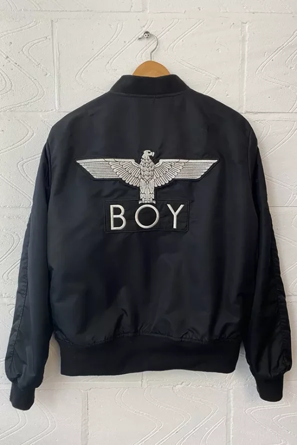 Boy London Reversible Ma-1 Black Jacket.