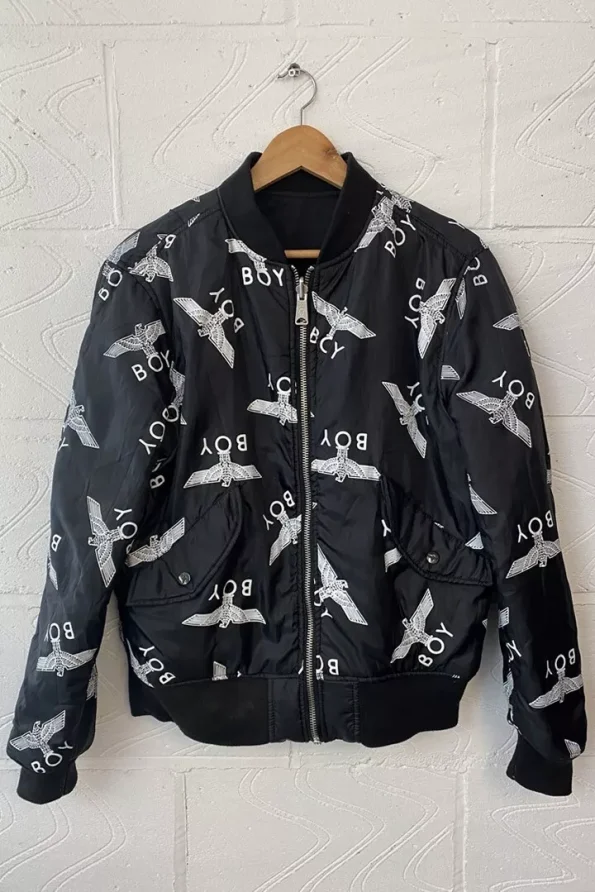 Boy London Reversible Ma-1 Black Jacket