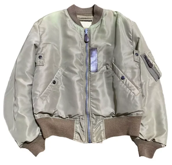 Buzz Rickson's B-15 Grey Military Flight Jacket