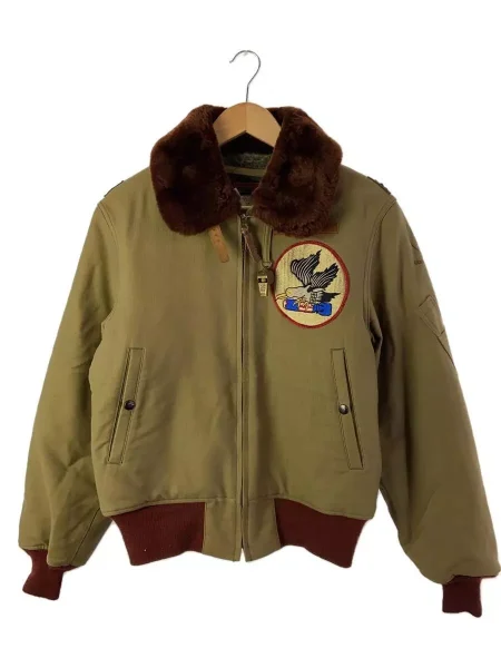 Buzz Rickson's B-15 Khaki Cotton Flight Jacket