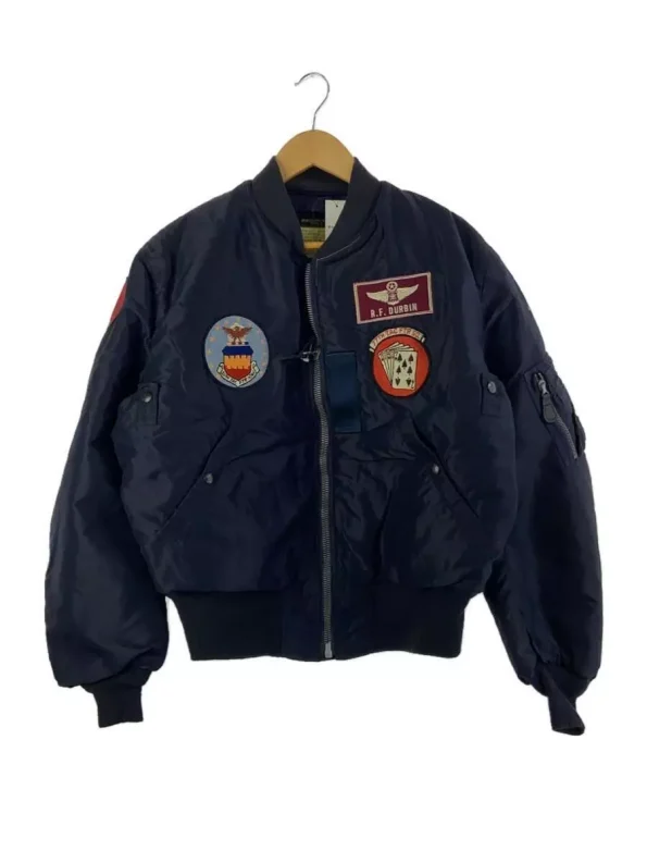 Buzz Rickson's B-15 Nylon Navy Blue Flight Jacket