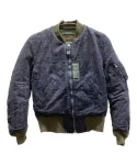 Buzz Rickson's X Sugar Cane Denim Navy Collab Limite Ma-1 Jacket