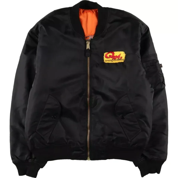 Civilian Item Rothco Ultra Force Ma-1 Black Military Flight Jacket.