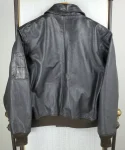 Excelled Leather Sheepskin B-15 Bomber Flight Jacket