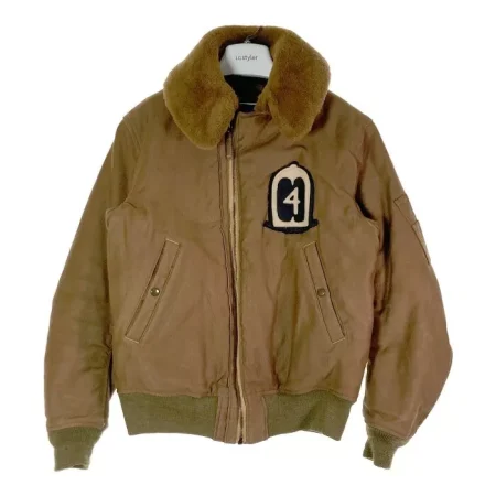 Freewheelers Civilian Lakester B-15 Khaki Flight Jacket