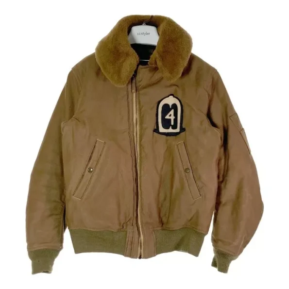 Freewheelers Civilian Lakester B-15 Khaki Flight Jacket