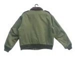 Houston Us Army Air Force B 10 Green And Brown Bomber Jacket