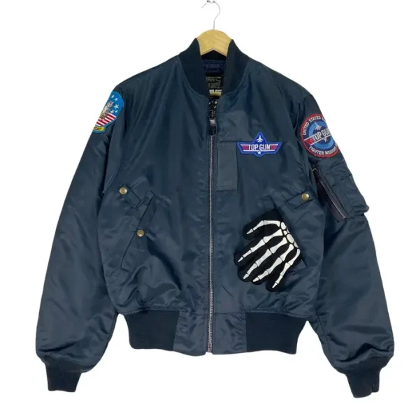 I Spiewak And Sons Top Gun Ma-1 Flight Jacket