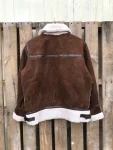 Ingni Japanese Brand B-3 Style Brown Reversible Jacket