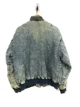 Ma-1 North Bound Express Vietnam War Denim Bomber Jacket
