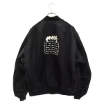 Mathis Ma-1 Chaos + Anarchy Black Bomber Jacket