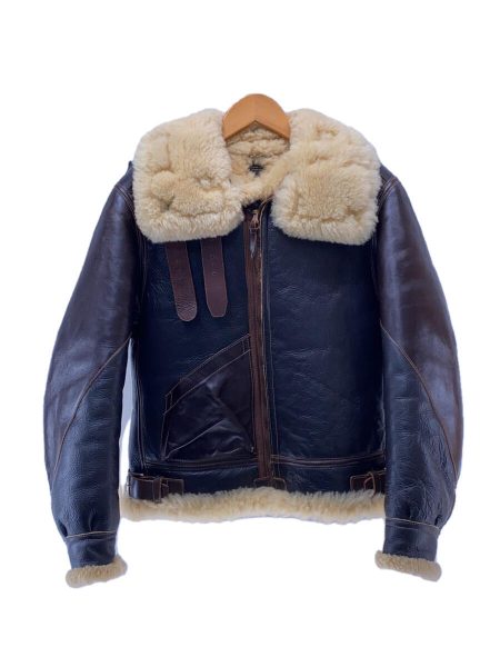 Men's The Real Mccoy's Perry B-3 Blue Flight Jacket