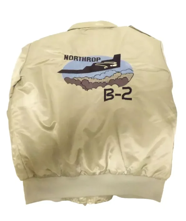 Northrop Us Air Force B-2 Satin Bomber Jacket.